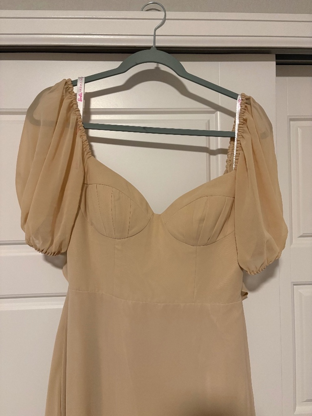 Azazie Barbie Champagne dress